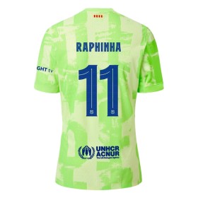 FC Barcelona Raphinha 11 Tredjedrakt 2024-25 Kortermet
